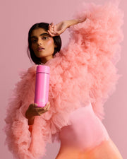 Frank Green 20oz Bottle - Bubblegum Blast w Flip Straw Lid - Limited Edition