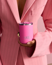 Frank Green 12oz Coffee Cup w Hinged Lid - Bubblegum Blast - Limited Edition