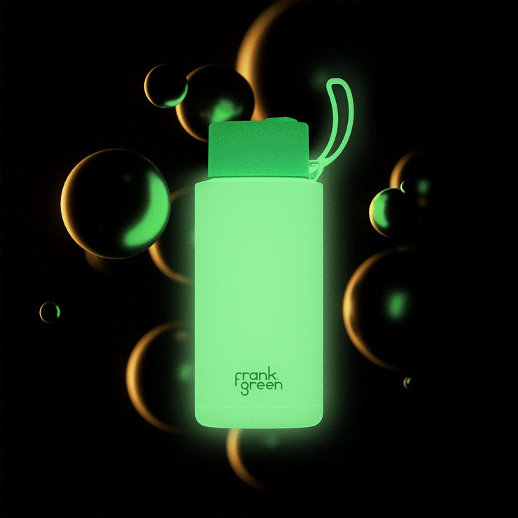 Frank Green 34oz Bottle - Solar Glow w Flip Straw Lid