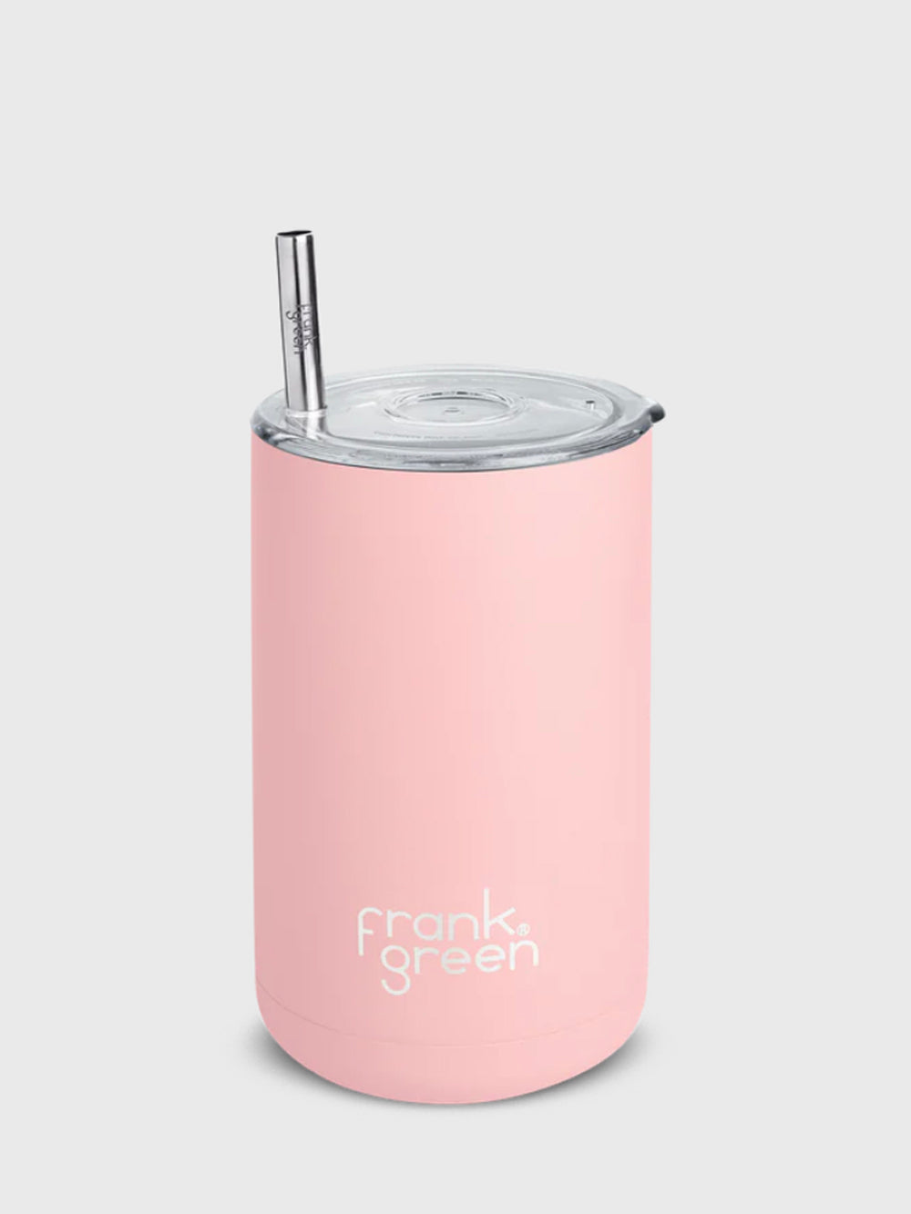 Frank Green Iced Coffee Cup w Straw - Blushed