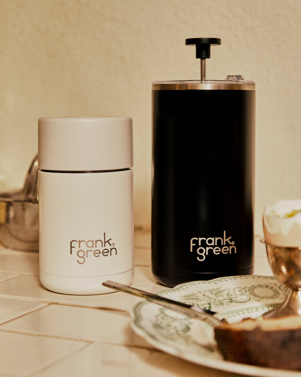 Frank Green French Coffee Press - Cloud