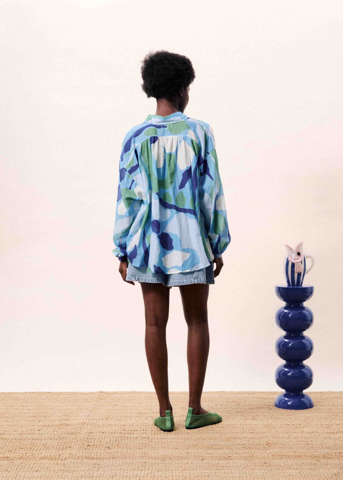 Bering Shirt - Nenufar Bleu