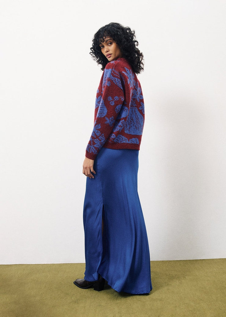 Egenie Sweater - Flora Blue Was $190 Now