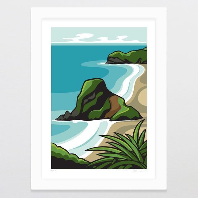 Glenn Jones Print - Piha