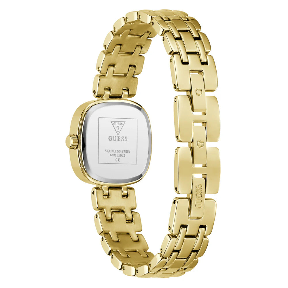 Guess Ladies Analogue Watch - Champagne