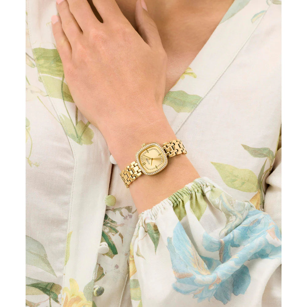 Guess Ladies Analogue Watch - Champagne