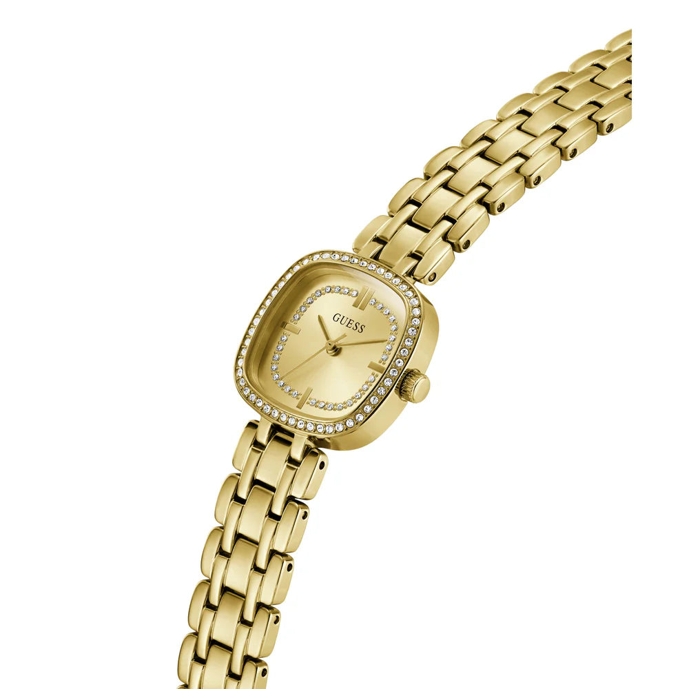 Guess Ladies Analogue Watch - Champagne
