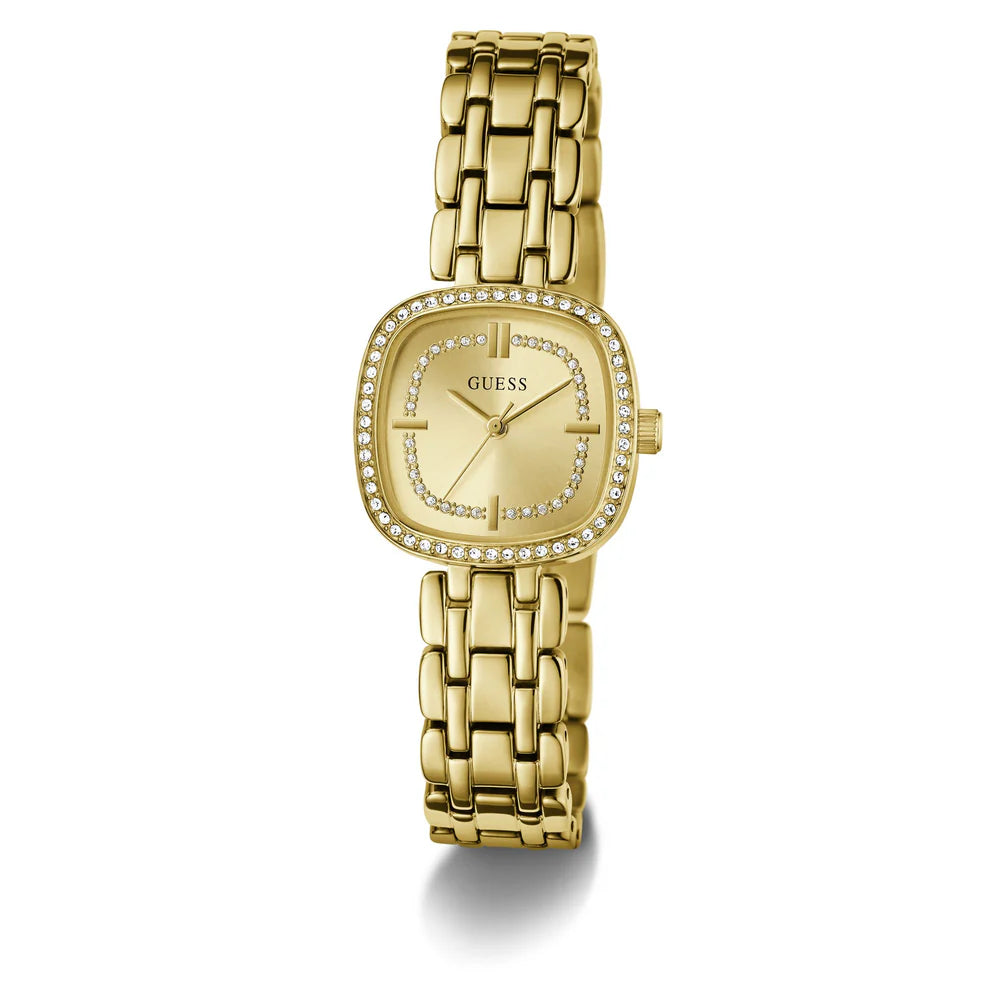 Guess Ladies Analogue Watch - Champagne
