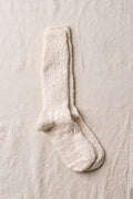 Garabou Organic Cotton Slipper Socks - Natural