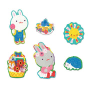 Garden Bunnies 25 Piece Floor Puzzle