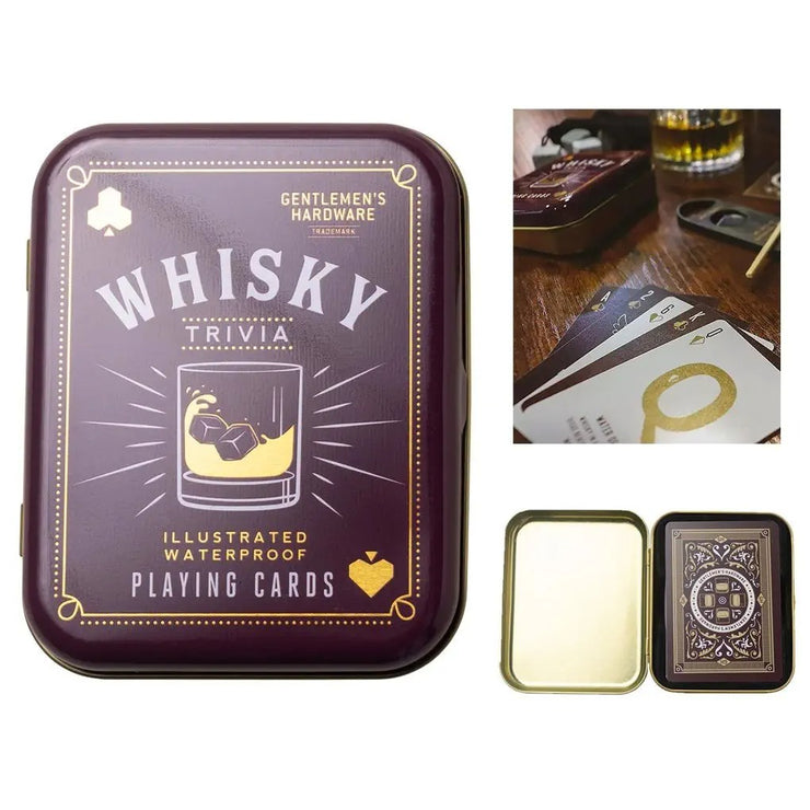 Whisky Trivia Playing Cards