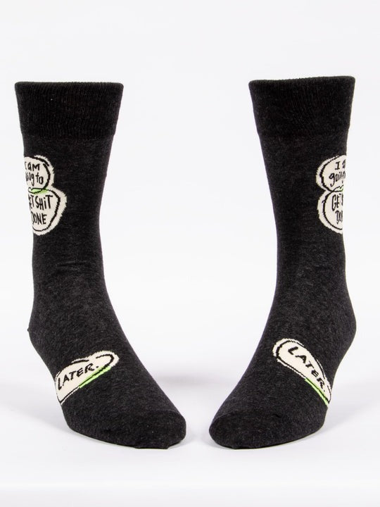 Mens Socks - I am Going to get Shit Done