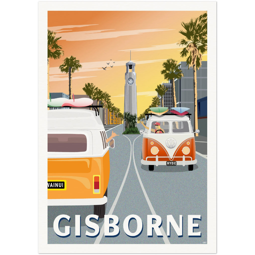Gisborne Sunrise Print