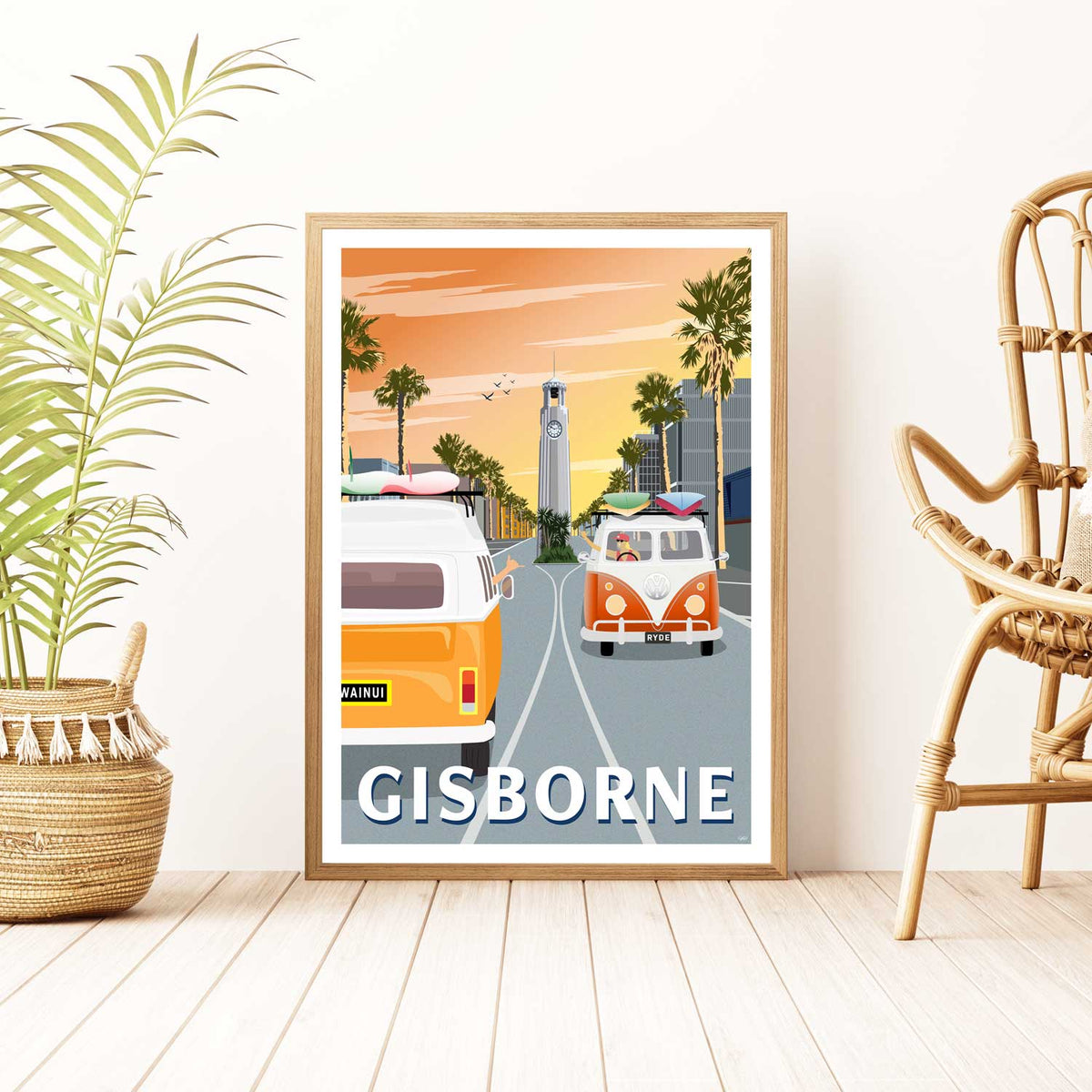 Gisborne Sunrise Print