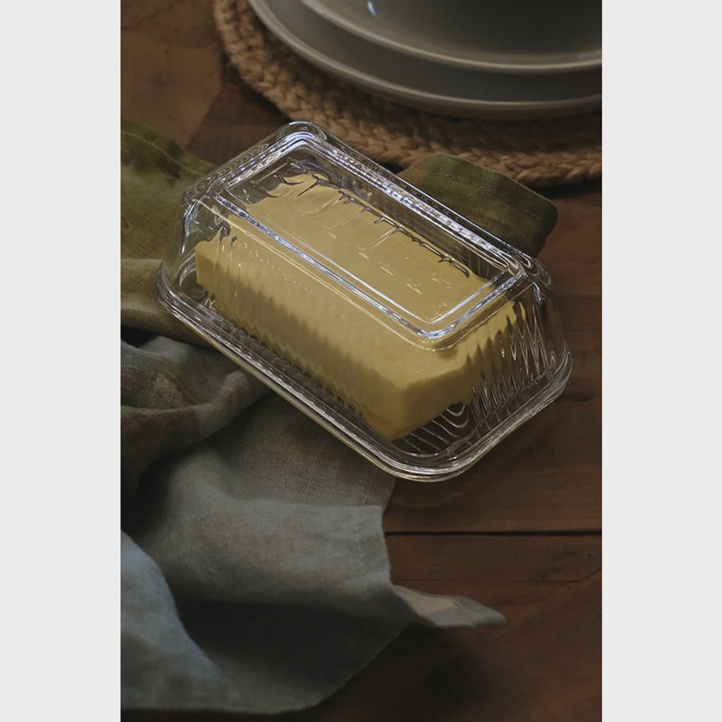 Glass Butter Dish