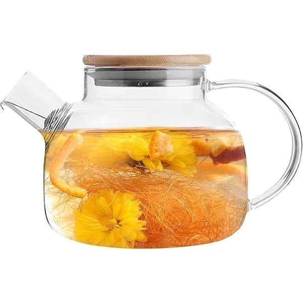 Glass  Teapot 1 Litre