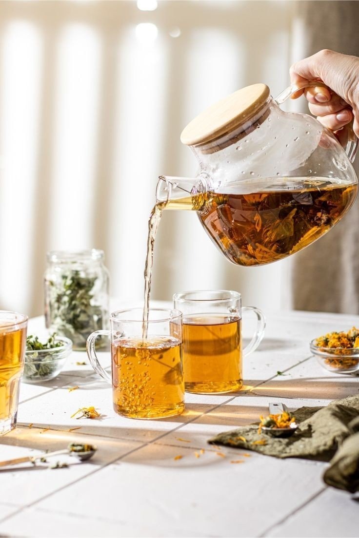 Glass  Teapot 1 Litre