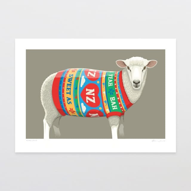 Glenn Jones Print - Home Spun
