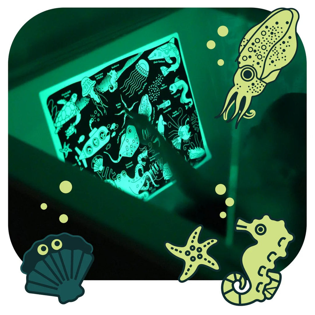 Glow In The Deep Silicone Activity Mat