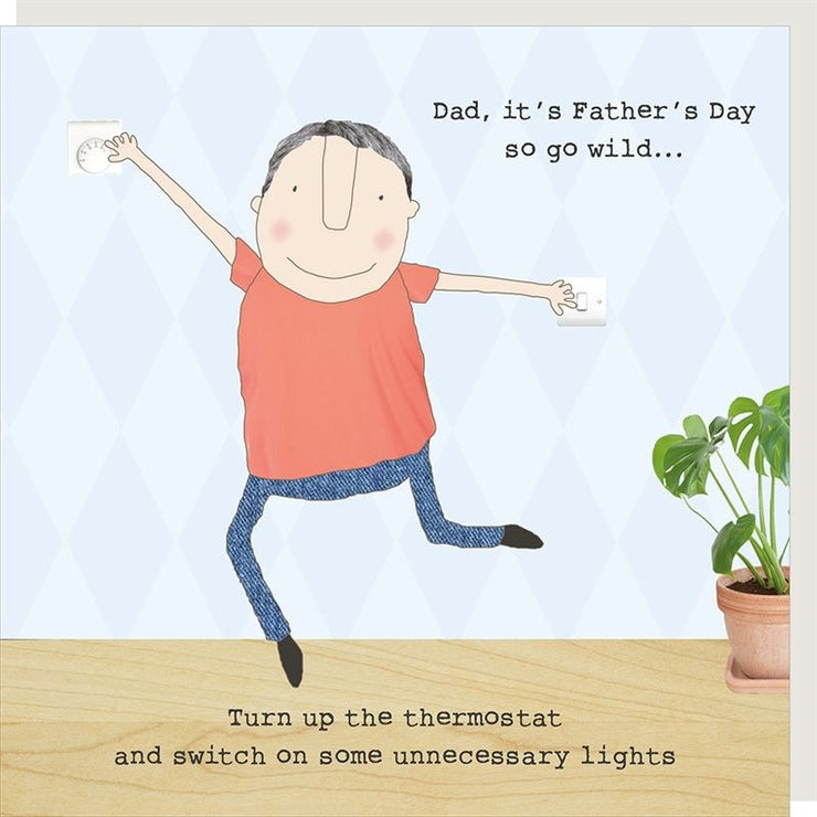 Dad Go Wild Fathers Day Card