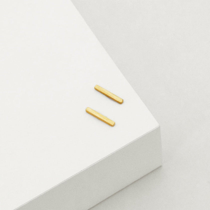 Bar Stud Earrings