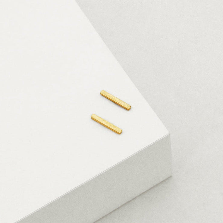 Bar Stud Earrings