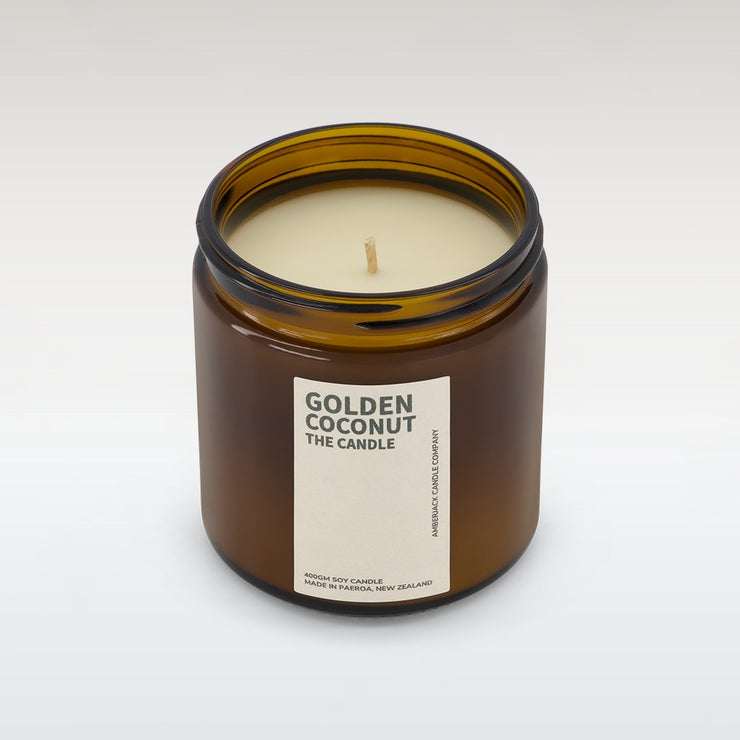 Golden Coconut Soy Candle