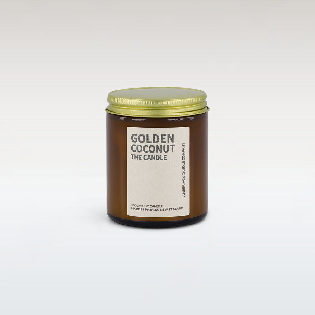 Golden Coconut Soy Candle