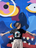 Graffiato T Shirt - Black