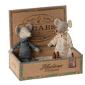 Maileg Grandma & Grandpa Mouse In Box