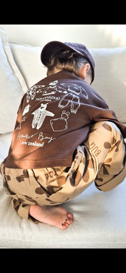 Graphic Tee - Chocolate