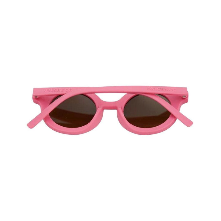 New Round Polarised Sunglasses - Bubblegum