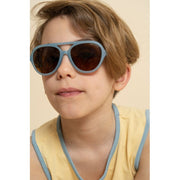 Sustainable Polarised Sunglasses - The Aviator Sky Blue Was $55.90 NOW
