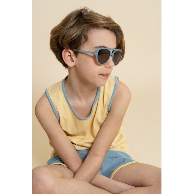 Sustainable Polarised Sunglasses - The Aviator Sky Blue Was $55.90 NOW
