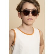 Sustainable Polarised Sunglasses - The Aviator Tortoise Was $55.90 NOW