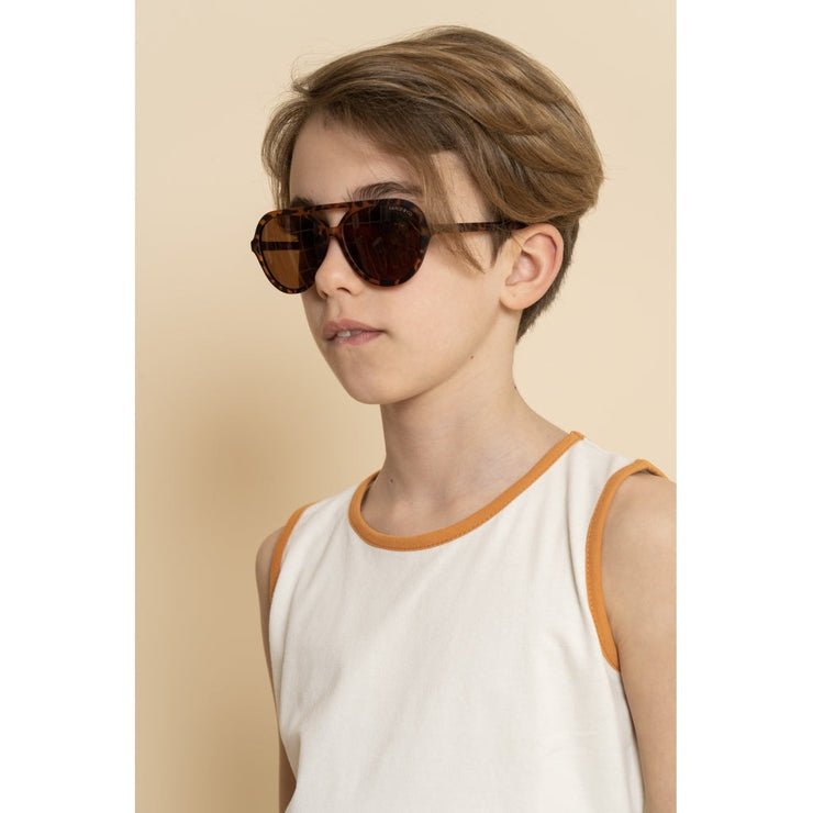 Sustainable Polarised Sunglasses - The Aviator Tortoise Was $55.90 NOW