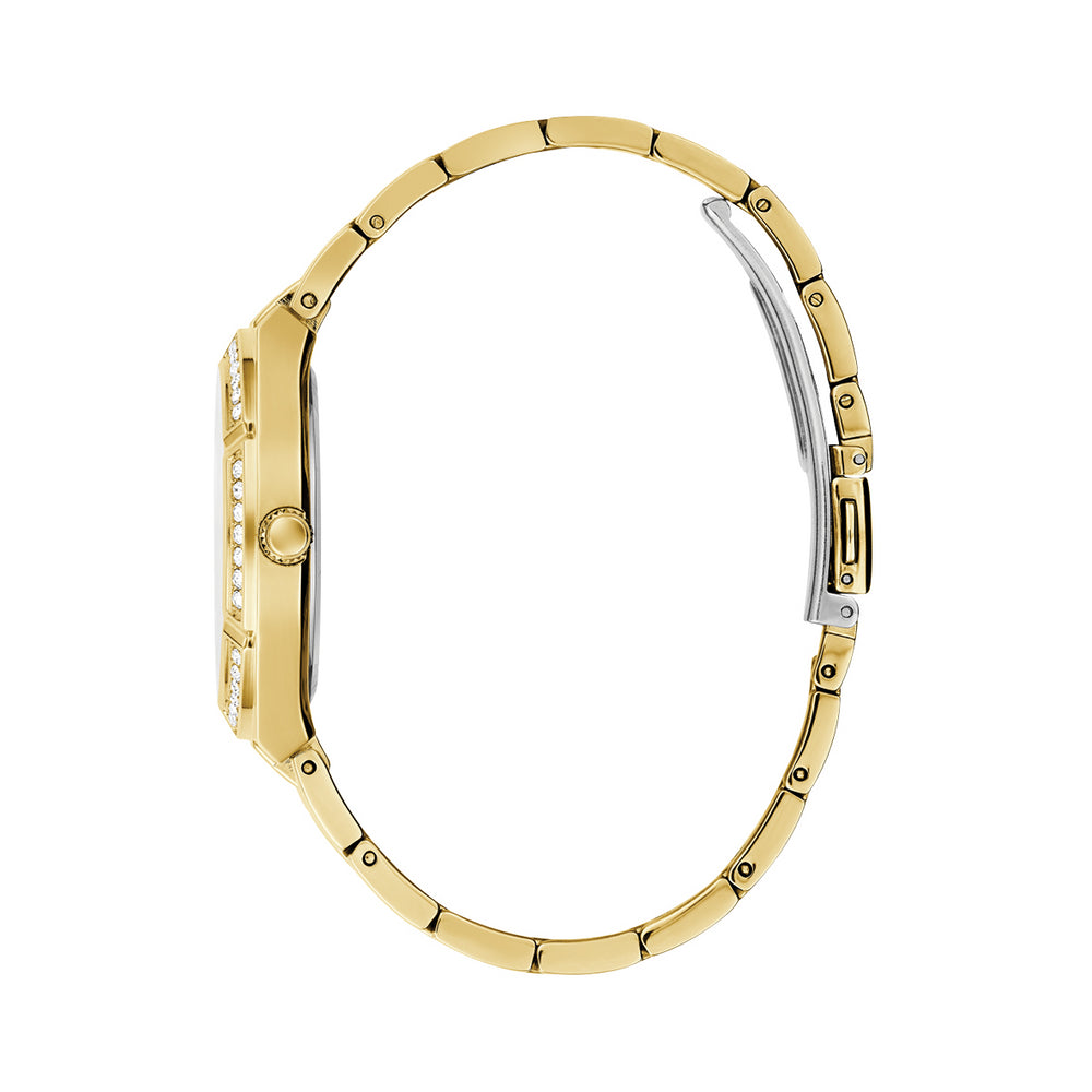 Guess Cosmo Watch - Gold With Green