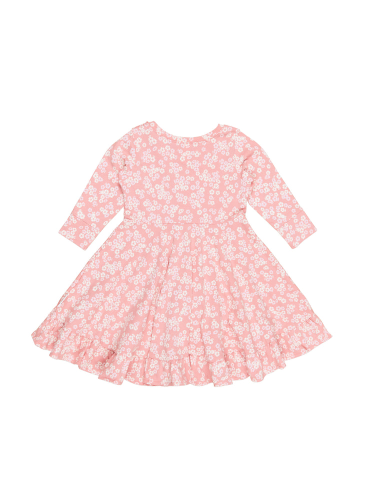 Peek A Boo Buny Swing Dress - Dusty Rose Last One Was $85 Now