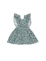 Peek A Boo Bunny Pinafore - Spruce Was $85 Now