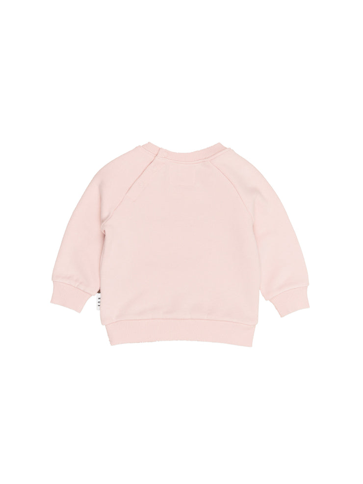 Fur Bunny Sweatshirt - Pink Pearl Was $75 Now