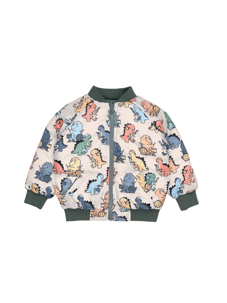Reversible Bomber - Dino Band/Light Spruce Was $135 Now