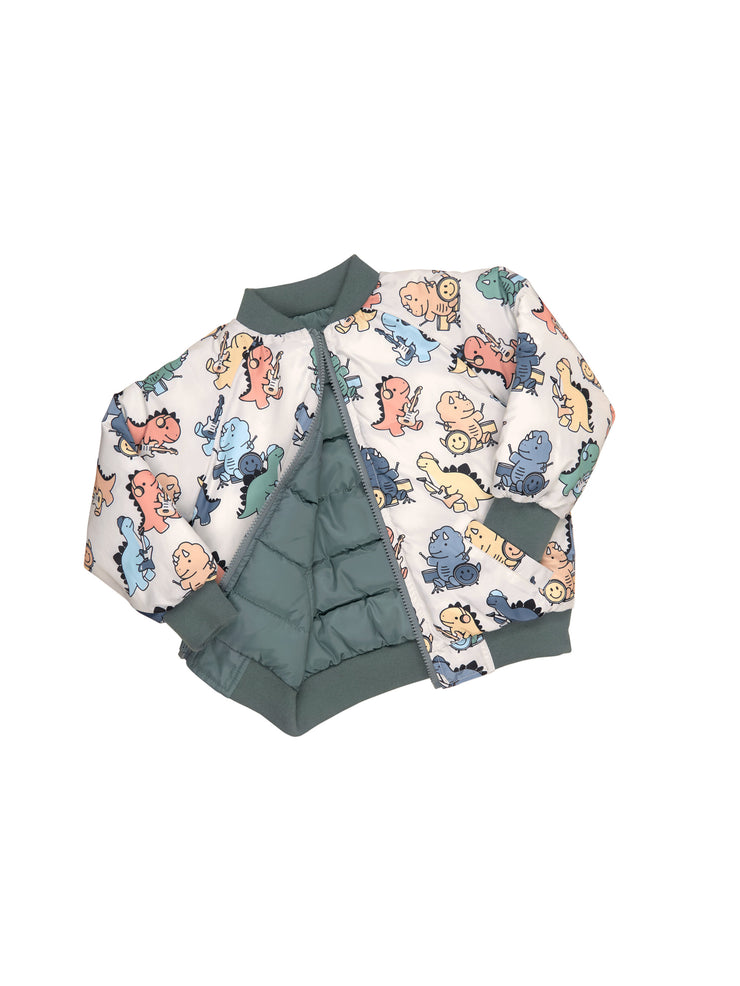 Reversible Bomber - Dino Band/Light Spruce Was $135 Now