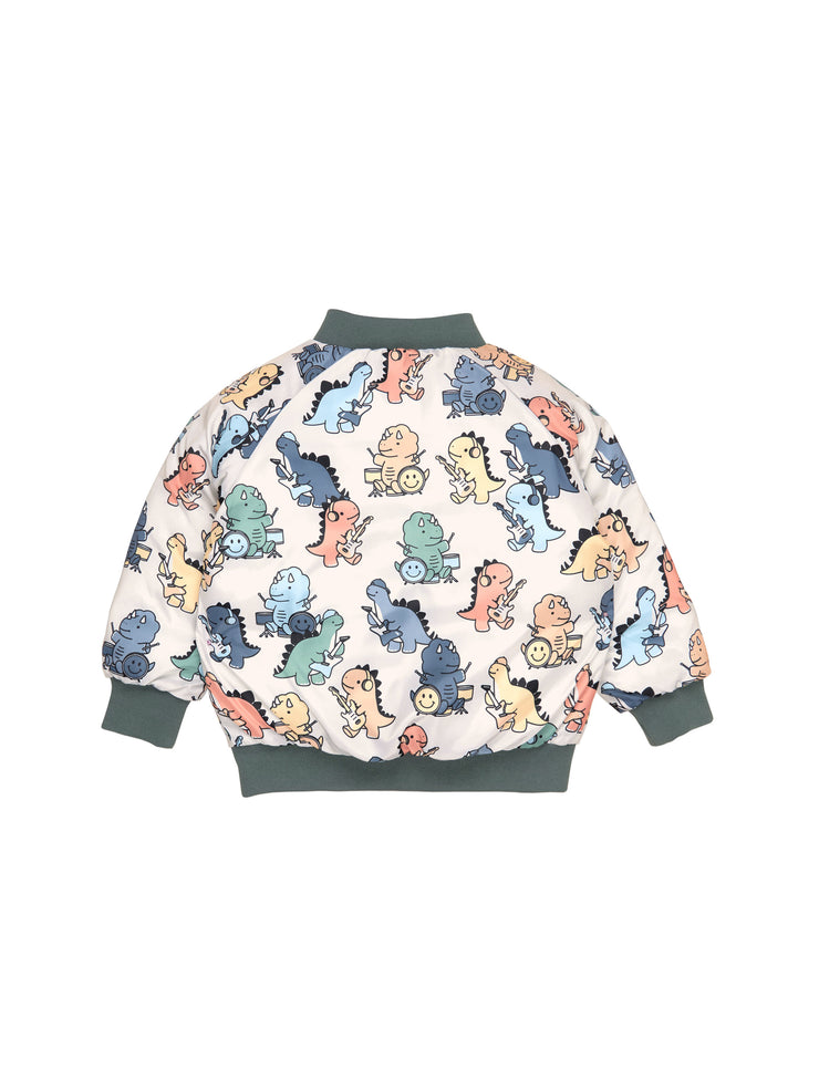 Reversible Bomber - Dino Band/Light Spruce