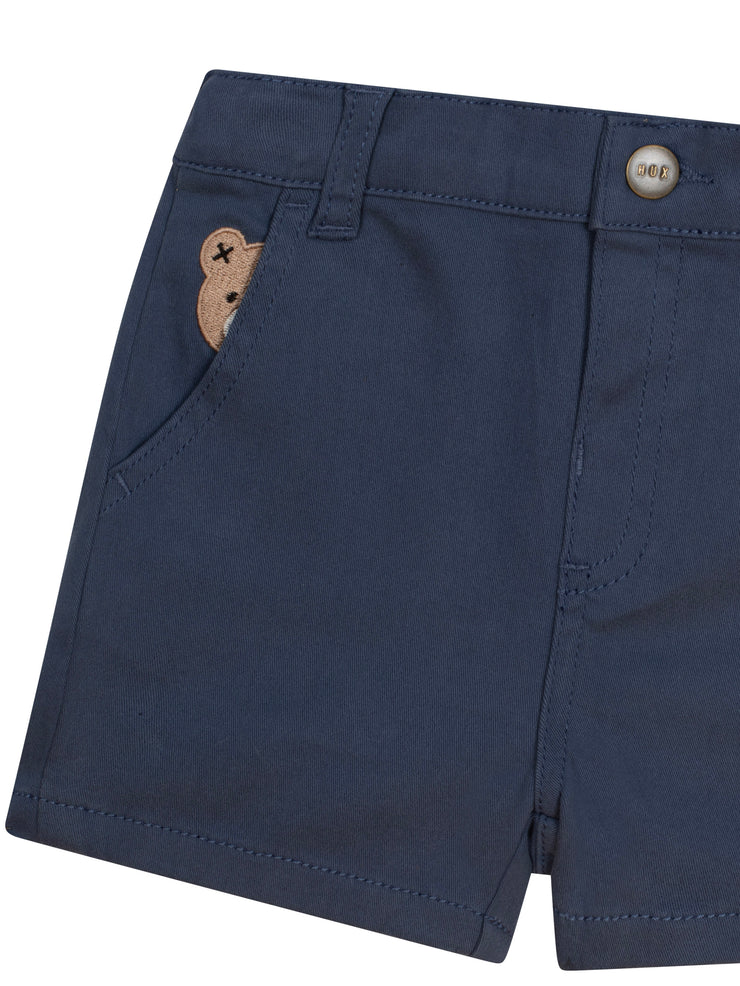 In the Navy Huxbear Chino Shorts - French Navy