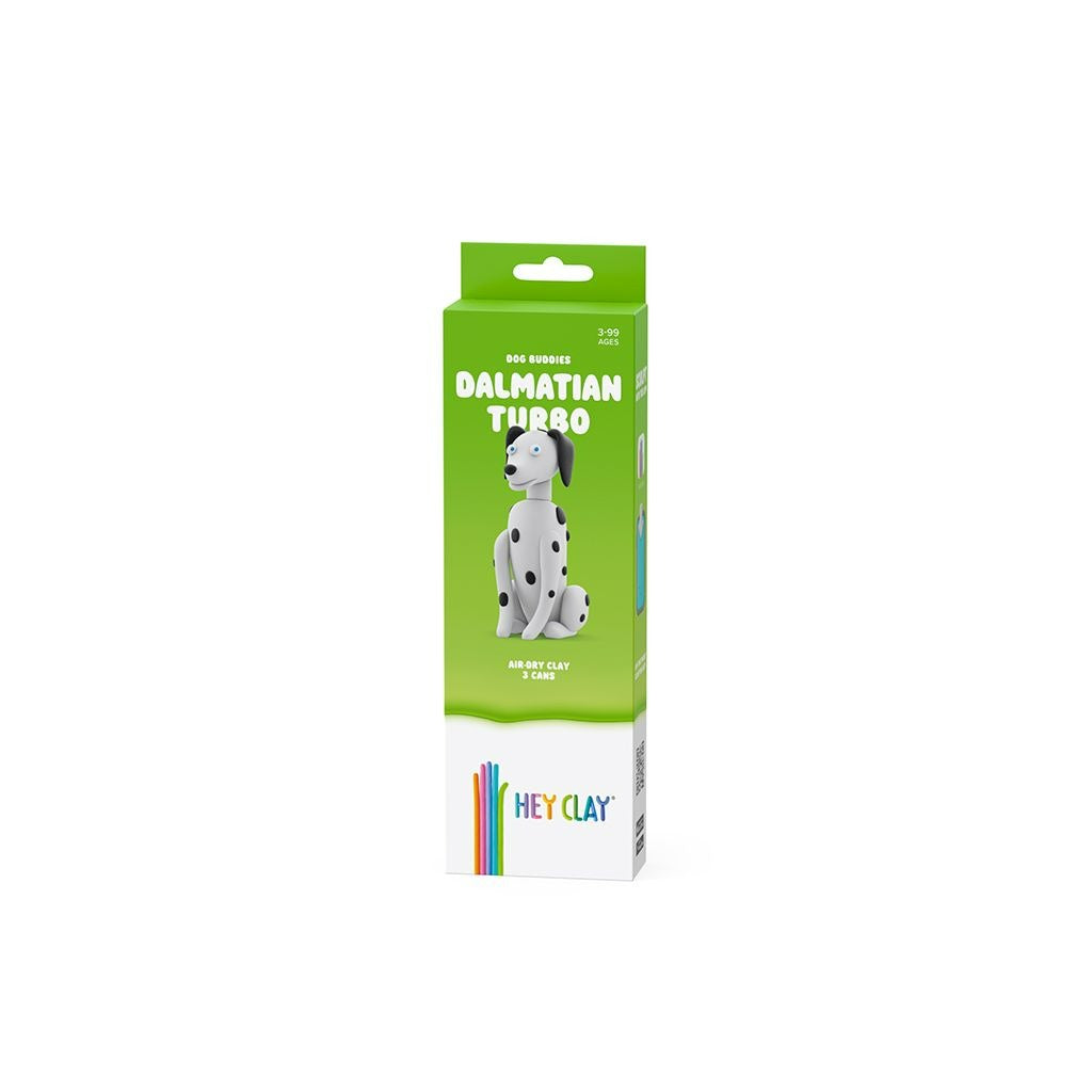 Hey Clay - Dog Buddies, Dalmation Turbo 3 Cans