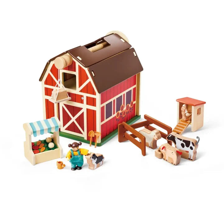 Hape Farm Playset