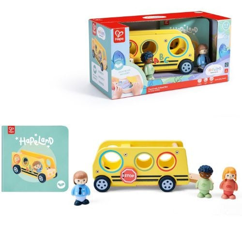 Hape Land The Lively School Bus