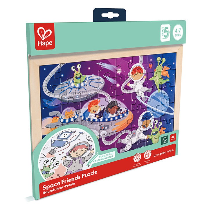 Hape Double Sided Colour Puzzle - 48 Piece