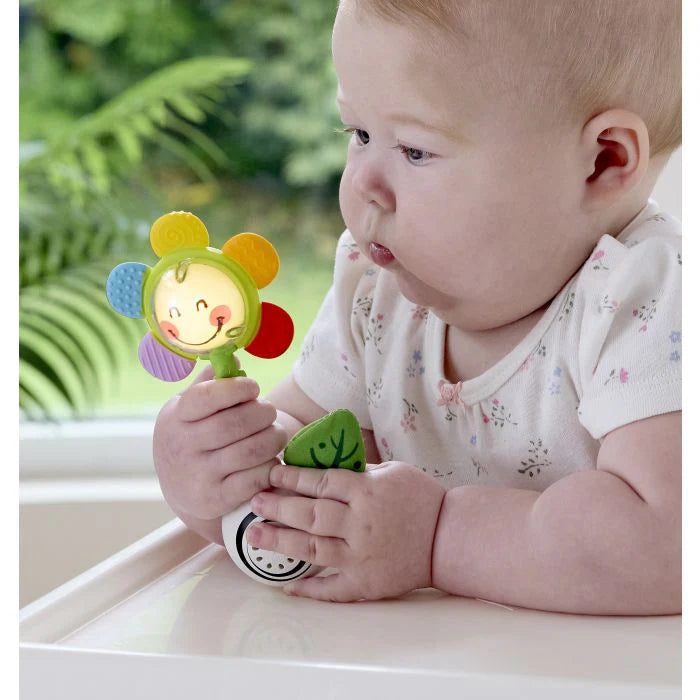 Hape Shake n Sparkle Flower Rattle