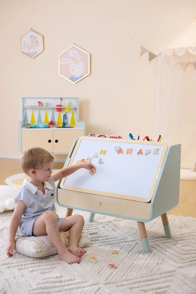 Hape Transforniture - Read & Draw Sling Bookshelf